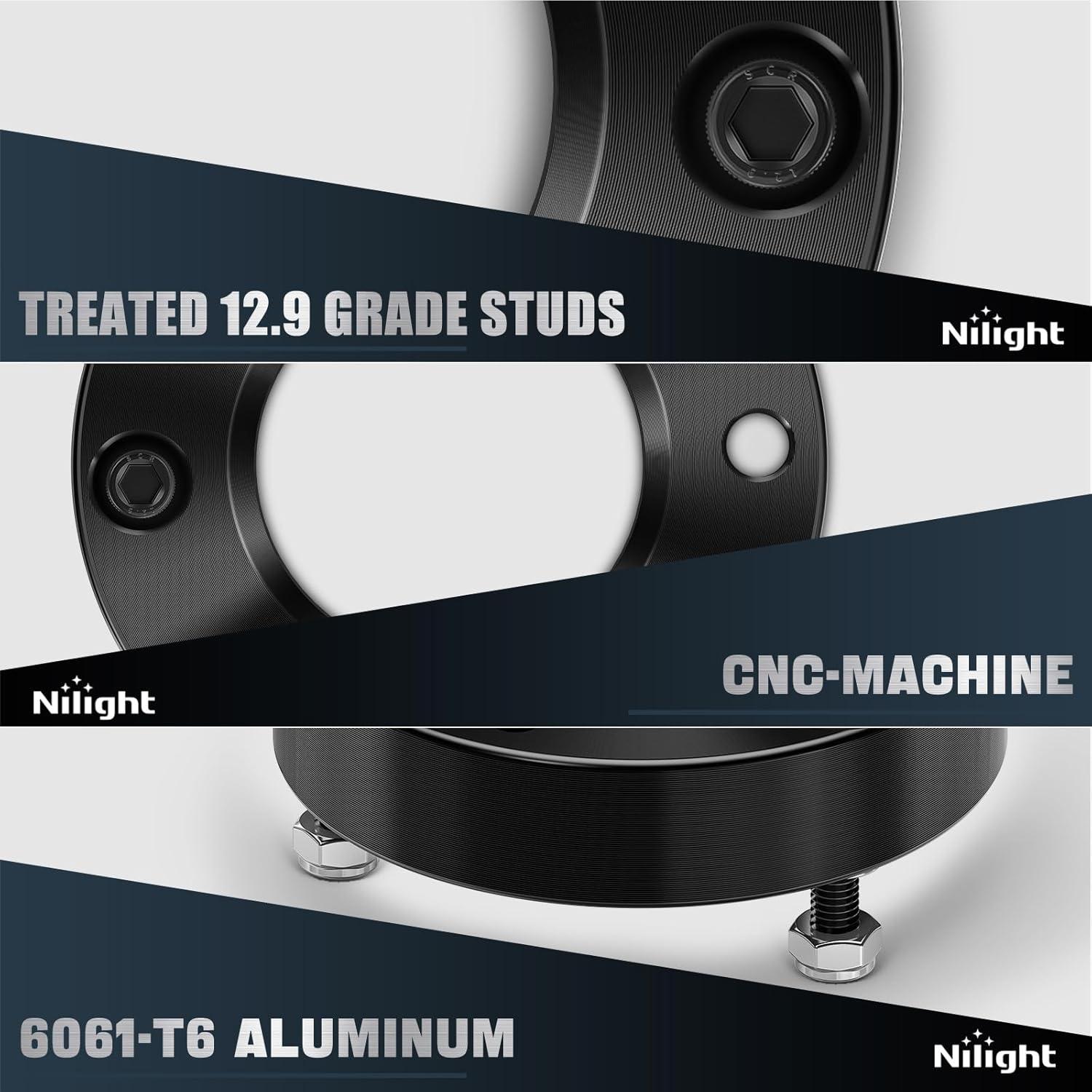 imageNilight 25inch Leveling Lift Kit for 2019 2020 2021 2022 Ford Ranger 2WD 4WD Front Raise Suspension Strut SpacersFord F150 20042023