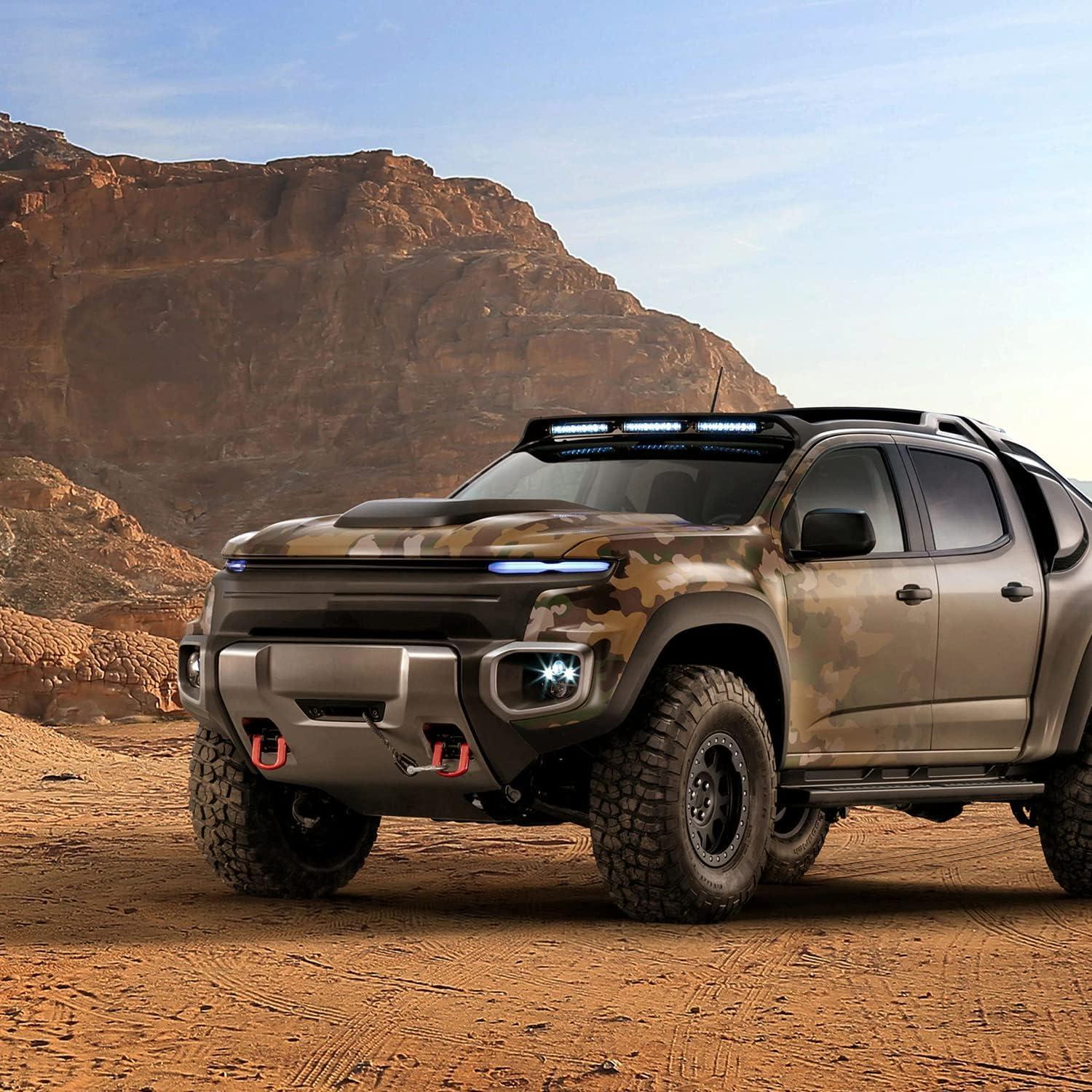 imageNilight 40001FB Bar Super Slim 2PCS 7Inch 30W Flood Driving Fog 3600LM Single Row Off Road led Lights for Jeep2 Style Mounting Brackets 2 Years Warranty Black2PCS 30W Flood Lights