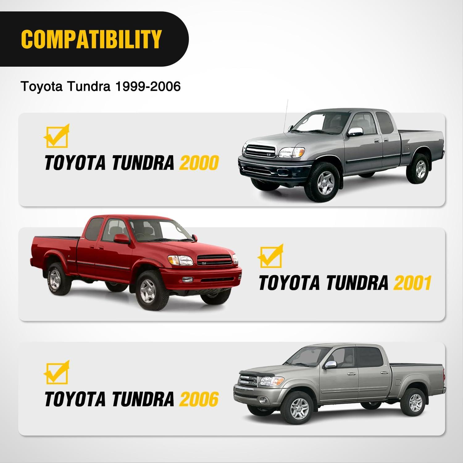 imageNilight Bull Bar with Light Compatible with Nissan Frontier 20052020 Tow Hooks Must be Removed Front Bumper Grille Brush Push Guard with Skid Plate Licence Hole BlackFor Toyota Tundra 19992006Sequoia 20012007