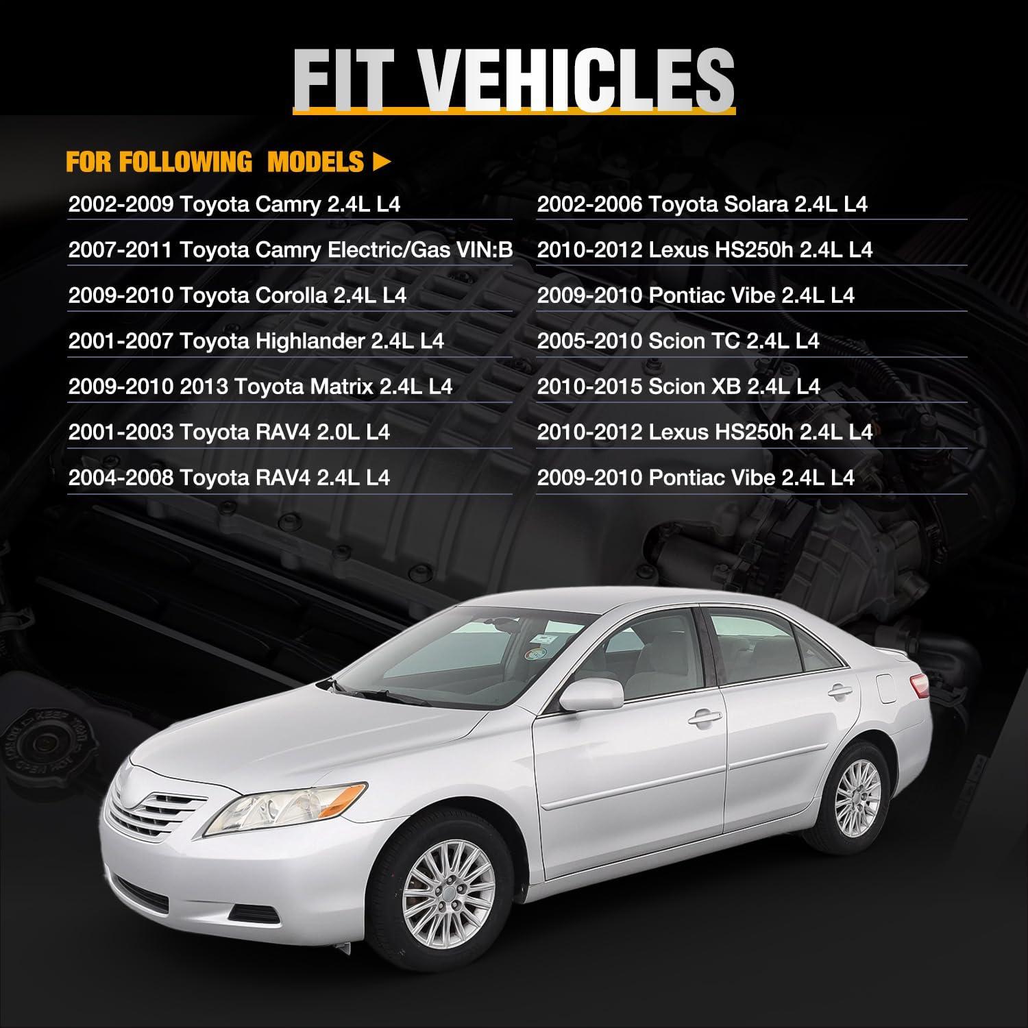 imageNilight Ignition Coil Pack UF413 Fit for Chevy Silverado 1500 2500 HD Tahoe Suburban Avalanche Express Corvette Camaro Impala GMC Yukon Cadillac Escalade Pontiac 53 60L V8 EngineOE 126114248 PcsFit ToyotaLexus 20012012 1PCS