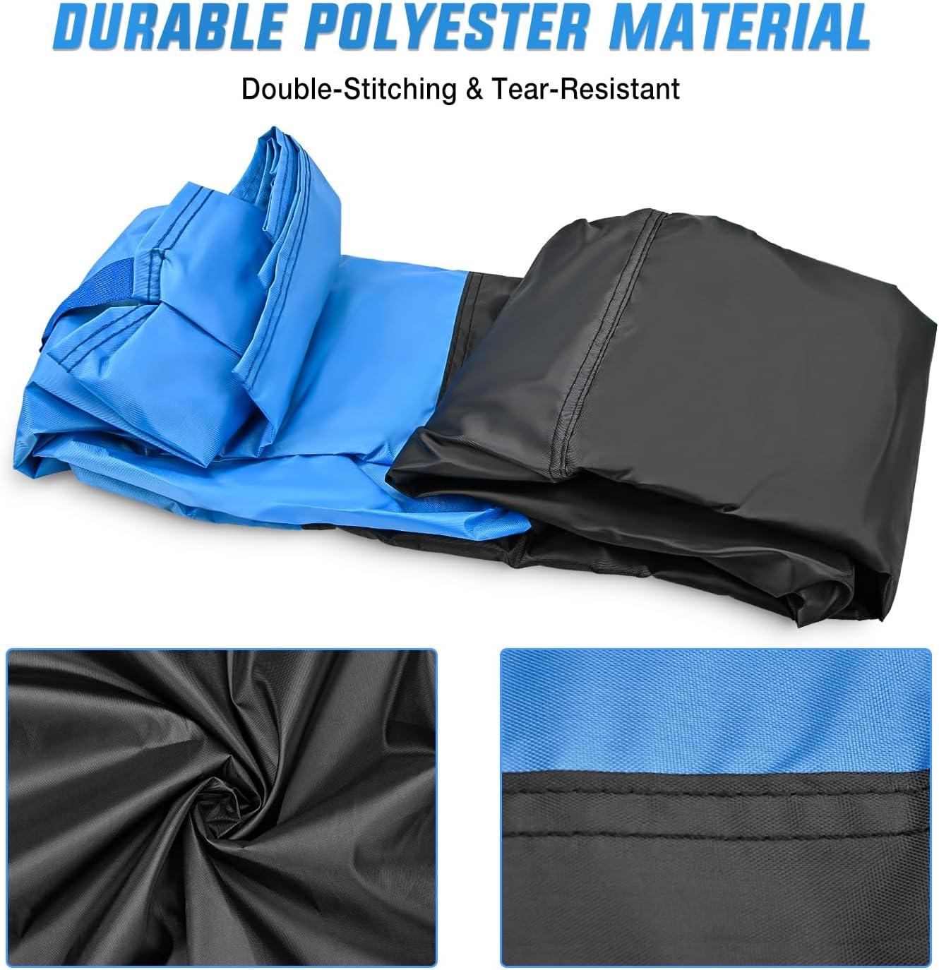 imageNilight Motorcycle Cover All Season Universal Oxford Fabric with LockHole Waterproof Durable UV with Storage Bag ampamp Protective Reflective Strip Fits up to 96quot MotorcycleXL  96L x 41W x 49H
