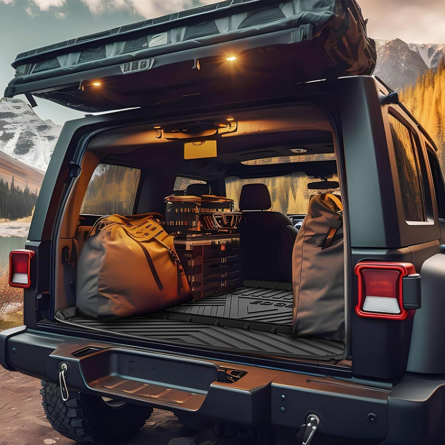 imageNilight TPE Floor Mats for Ford Edge 2015 2016 2017 2018 2019 2020 2021 2022 2023 2024 2025 All Weather Custom Fit Heavy Duty Floor Liners1524 Edge