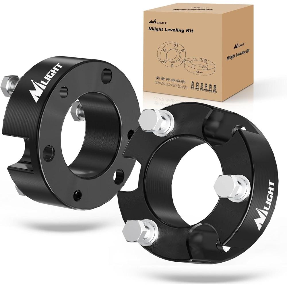 imageNilight 25inch Leveling Lift Kit for 2019 2020 2021 2022 Ford Ranger 2WD 4WD Front Raise Suspension Strut SpacersToyota Tacoma 20052023