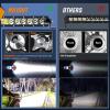 imageNilight  40005CA 31inch 150W Spot ampamp Flood Combo Single Row 14500LM Off Road LED Fog ampamp Driving Roof Bumper Light Bars for Jeep Ford Trucks Boat 2 Years WarrantyWhite Light  Wiring Harness