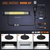 imageNilight 30 Inch LED Light Bar DRL 240W 24800LM AntiGlare Flood Spot Offroad LED Driving Light IP68 w 12AWG DT Connector Wiring Harness for Pickup Truck SUV ATV UTV Boat 4x4 JeepWhite DRL