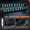 imageNilight 30 Inch LED Light Bar DRL 240W 24800LM AntiGlare Flood Spot Offroad LED Driving Light IP68 w 12AWG DT Connector Wiring Harness for Pickup Truck SUV ATV UTV Boat 4x4 JeepWhite DRL