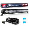 imageNilight 30 Inch LED Light Bar DRL 240W 24800LM AntiGlare Flood Spot Offroad LED Driving Light IP68 w 12AWG DT Connector Wiring Harness for Pickup Truck SUV ATV UTV Boat 4x4 JeepWhite DRL