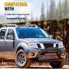 imageNilight Bull Bar with Light Compatible with Nissan Frontier 20052020 Tow Hooks Must be Removed Front Bumper Grille Brush Push Guard with Skid Plate Licence Hole BlackFor Nissan Frontier 20052021