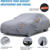 imageNilight Car Cover Waterproof All Weather fo SUV Heavy Duty Outdoor Full Cover Rain Sun UV Protection with Zipper Cotton Extra Thick Car CoversUniversal Fit for SUV JeepLength 182quot to 190quotA1 Fit SedanLength 178 To 185