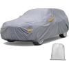 imageNilight Car Cover Waterproof All Weather fo SUV Heavy Duty Outdoor Full Cover Rain Sun UV Protection with Zipper Cotton Extra Thick Car CoversUniversal Fit for SUV JeepLength 182quot to 190quotA4 Fit Suv JeepLength Up To 181