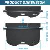 imageNilight Cargo Cover Fit for Toyota RAV4 2019 2020 2021 2022 2023 2024 2025 Retractable Privacy Security Shield Shade Rear Trunk Cover with Trunk Storage Net20132019 Ford Escape