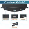 imageNilight Cargo Cover Fit for Toyota RAV4 2019 2020 2021 2022 2023 2024 2025 Retractable Privacy Security Shield Shade Rear Trunk Cover with Trunk Storage Net20182025 Chevy EquinoxGMC Terrain
