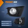 imageNilight Fog Light Assembly Compatible with 2002 2003 2004 Toyota Camry 2005 2006 2007 2008 Corolla Lamp Replacement Clear Lens with 9006 12V 55W Bulbs20122015 Toyota Tacoma