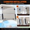 imageNilight Golf Cart Windshield for Front Window Foldable Windproof UV Protection Compatible with Club Car Precedent Gas or Electric 2004Up Scratch and Impact Resistant Clear AcrylicTintedEZGO TXT 19952013