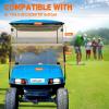 imageNilight Golf Cart Windshield for Front Window Foldable Windproof UV Protection Compatible with Club Car Precedent Gas or Electric 2004Up Scratch and Impact Resistant Clear AcrylicTintedEZGO TXT 19952013