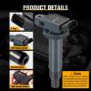 imageNilight Ignition Coil Pack UF413 Fit for Chevy Silverado 1500 2500 HD Tahoe Suburban Avalanche Express Corvette Camaro Impala GMC Yukon Cadillac Escalade Pontiac 53 60L V8 EngineOE 126114248 PcsFit ToyotaLexus 20012012 1PCS