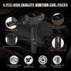 imageNilight Ignition Coil Pack UF413 Fit for Chevy Silverado 1500 2500 HD Tahoe Suburban Avalanche Express Corvette Camaro Impala GMC Yukon Cadillac Escalade Pontiac 53 60L V8 EngineOE 126114248 PcsFit DodgeChryslerJeep 20112016