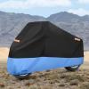 imageNilight Motorcycle Cover All Season Universal Oxford Fabric with LockHole Waterproof Durable UV with Storage Bag ampamp Protective Reflective Strip Fits up to 96quot MotorcycleXL  96L x 41W x 49H