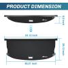 imageNilight Trunk Cargo Cover for Audi Q5 2018 2019 2020 2021 2022 2023 2024 Retractable Security Shade Rear Cargo Cover with Trunk Storage Net20222025 Hyundai Ioniq 5