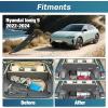 imageNilight Trunk Cargo Cover for Audi Q5 2018 2019 2020 2021 2022 2023 2024 Retractable Security Shade Rear Cargo Cover with Trunk Storage Net20222025 Hyundai Ioniq 5