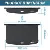 imageNilight Trunk Cargo Cover for Audi Q5 2018 2019 2020 2021 2022 2023 2024 Retractable Security Shade Rear Cargo Cover with Trunk Storage Net20242025 Lincoln Nautilus