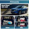 imageNilight Trunk Cargo Cover for Ford Escape 2013 2014 2015 2016 2017 2018 2019 Retractable Security Shade Rear Cargo Cover with Trunk Storage Net20212025 Nissan Rogue