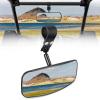 imageNilight UTV Side Mirrors Aluminum X3 Rear View Mirror Upgraded 360 Degree Adjustment Compatible with 2016 2017 2018 2019 2020 2021 2022 2023 Can Am Maverick Turbo RCenter Mirror1752 inch roll bar cages360