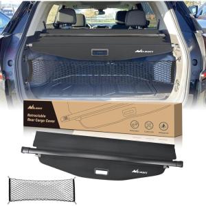 imageNilight Cargo Cover Fit for Toyota RAV4 2019 2020 2021 2022 2023 2024 2025 Retractable Privacy Security Shield Shade Rear Trunk Cover with Trunk Storage Net20182025 Chevy EquinoxGMC Terrain