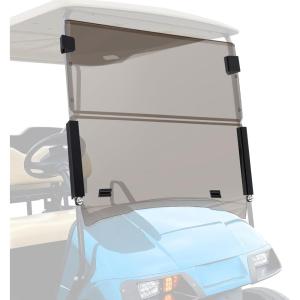 imageNilight Golf Cart Windshield for Front Window Foldable Windproof UV Protection Compatible with Club Car Precedent Gas or Electric 2004Up Scratch and Impact Resistant Clear AcrylicTintedEZGO TXT 19952013