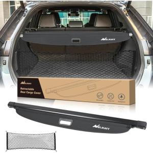 imageNilight Trunk Cargo Cover for Audi Q5 2018 2019 2020 2021 2022 2023 2024 Retractable Security Shade Rear Cargo Cover with Trunk Storage Net20212024 Toyota Venza