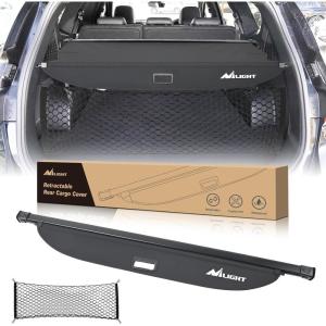 imageNilight Trunk Cargo Cover for Audi Q5 2018 2019 2020 2021 2022 2023 2024 Retractable Security Shade Rear Cargo Cover with Trunk Storage Net20242025 Hyundai Santa Fe