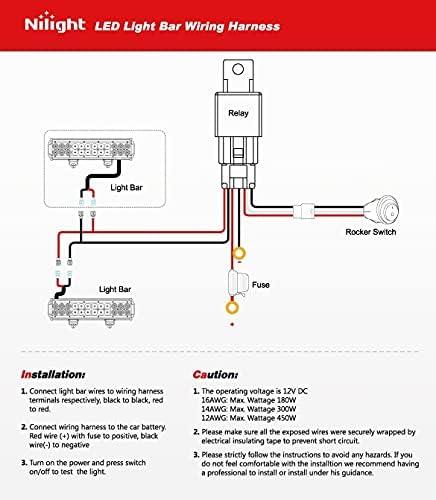 imageLED Light Bar Nilight 42Inch 240W Curved LED Work Light Spot Flood Combo LED Lights Led Bar Driving Fog Lights Jeep Off Road Lights 2 Years Warranty