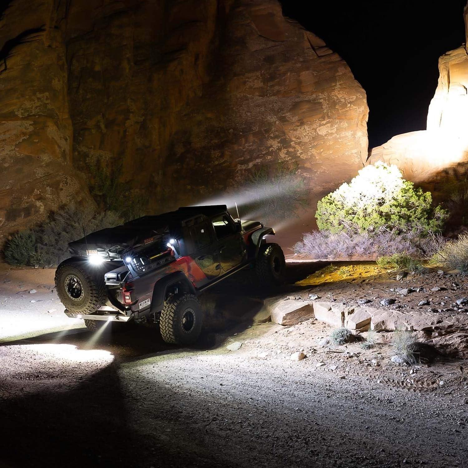 imageLED Light Bar Nilight 52 Inch LED Work Light Spot Flood Combo LED Lights Led Bar Driving Off Road Lights2 Years Warranty52Inch Light Bar