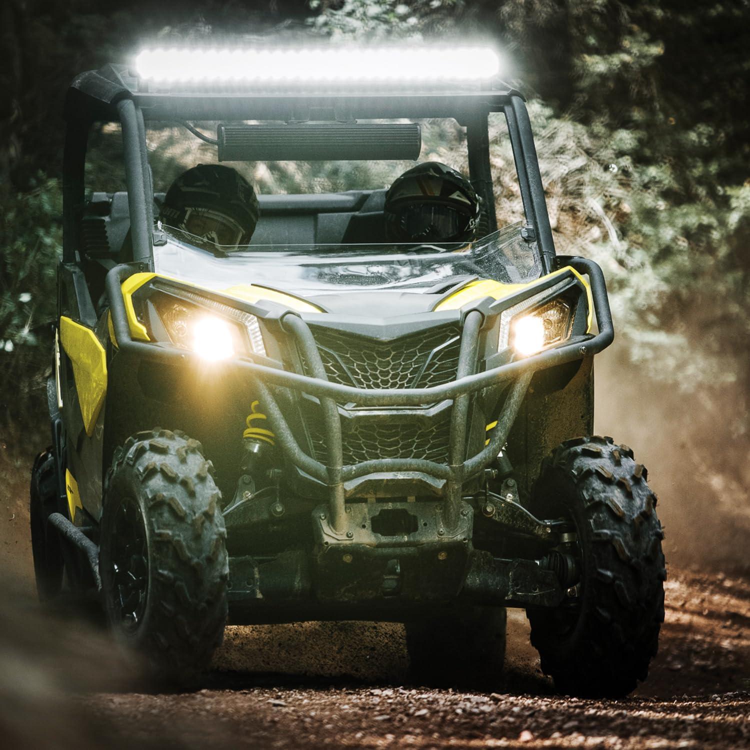 imageNilight  18007CA 37Inch Triple Row Led Light Bar 468W Flood Spot Combo 46800LM Driving Lights Boat Led OffRoad Lights for Trucks