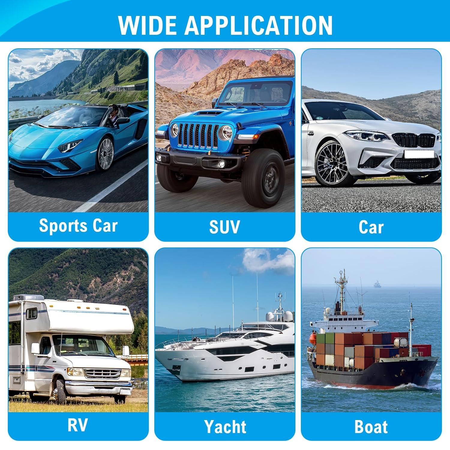 imageNilight  50016R 120 pcs Standard Fuse Assortment kit  5 75 10 15 20 25 30 AMP  Regular APRATO OpenATC Blade Fuses for Cars Trucks BoatsAutomotives2 Years Warranty180PCS 2 Style Fuses wCircuit Tester