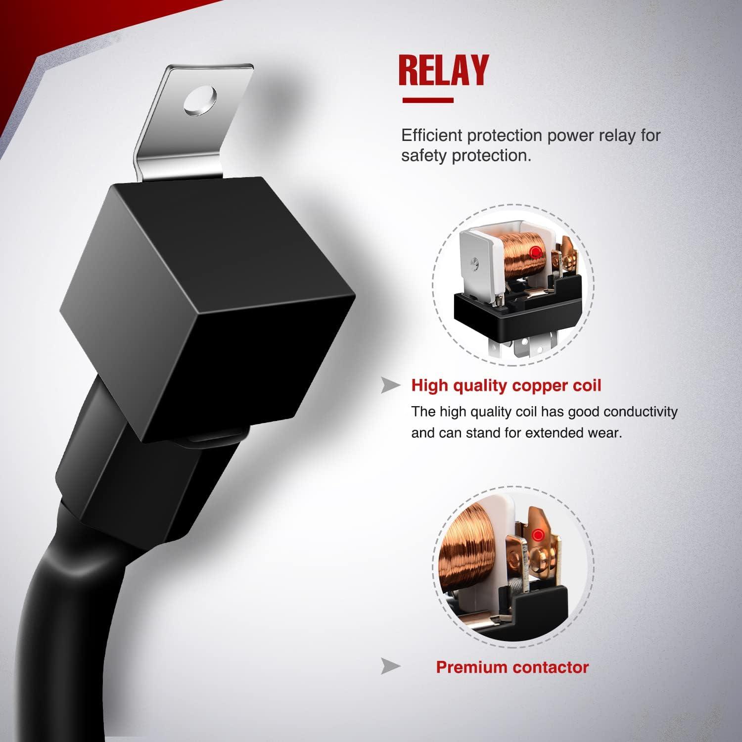 imageNilight  ZH006 LED Light Bar 20 Inch 126W Spot Flood Combo Led Off Road Lights with 16AWG Wiring Harness KitOne Lead 2 Years Warranty20Inch 288W Lights  Wiring Harness