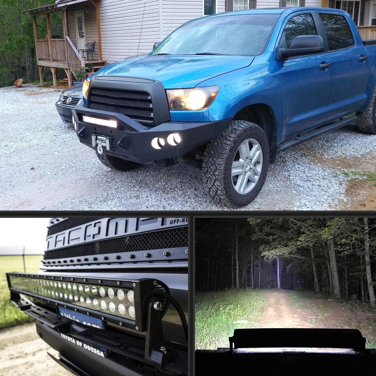 imageNilight  ZH410 32Inch 180W Curved LED Light Bar Work Light Spot Flood Combo Offroad Driving Lights with 16AWG Wiring Harness Kit 2 Year Warranty22Inch 120W Light Wiring Harness