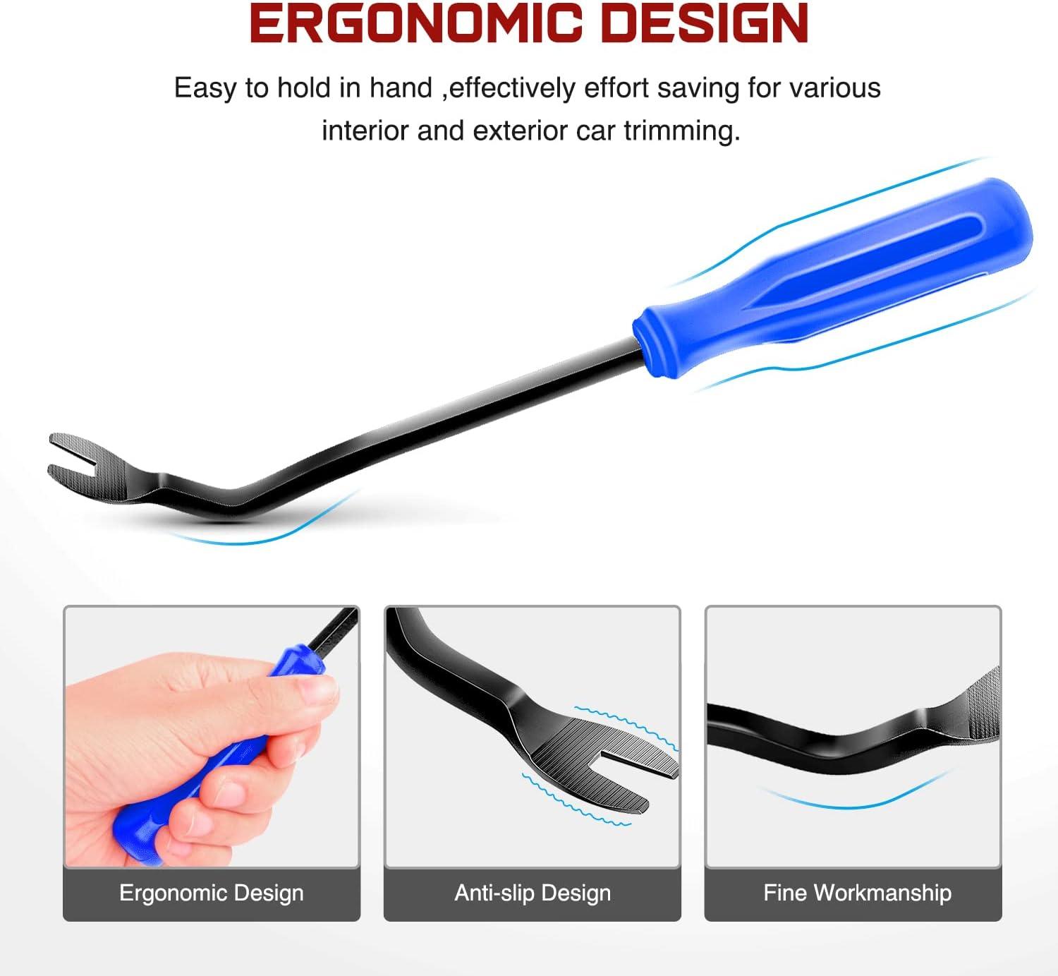 imageNilight 120PCS Car Retainer Clips Fastener Remover 6mm 76mm 8mm 88mm10mm Expansion Screws Replacement Kit Bumper Push Rivet Clips for GM Ford Honda Chrysler 1 PC Fastener RemoverFor GM BMW Honda MercedesBenz