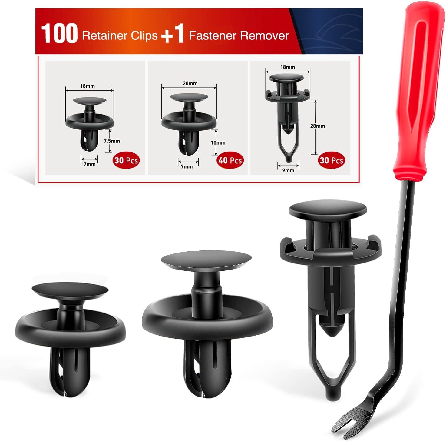 imageNilight 120PCS Car Retainer Clips Fastener Remover 6mm 76mm 8mm 88mm10mm Expansion Screws Replacement Kit Bumper Push Rivet Clips for GM Ford Honda Chrysler 1 PC Fastener RemoverFor GM Toyota Lexus