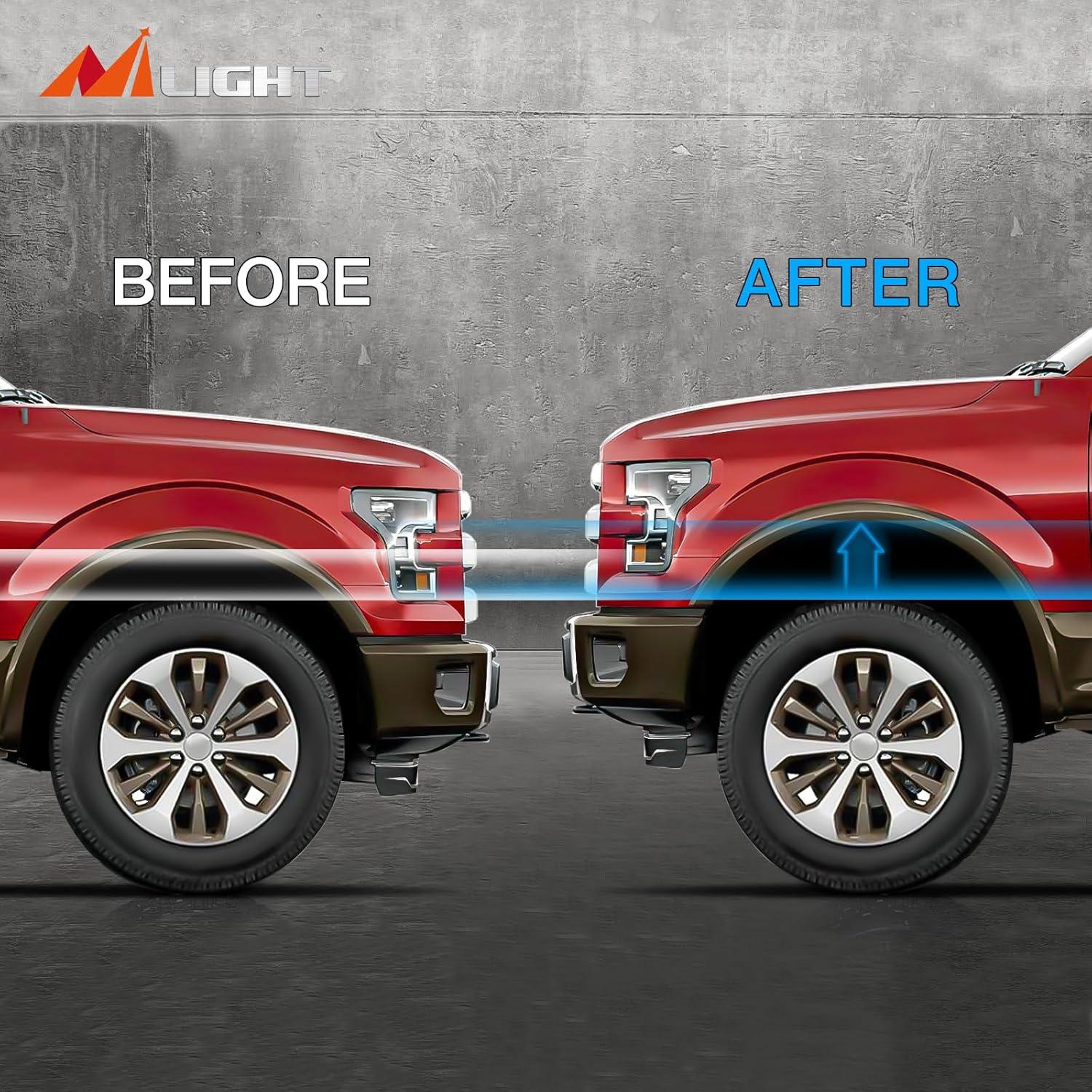 imageNilight 15 inch Front Leveling Lift Kit for Ford F150 2004 2005 2006 2007 2008 2009 2010 2011 2012 2013 2014 2015 2016 2017 2018 2019 2020 2021 2022 2023 Suspension Level Kit