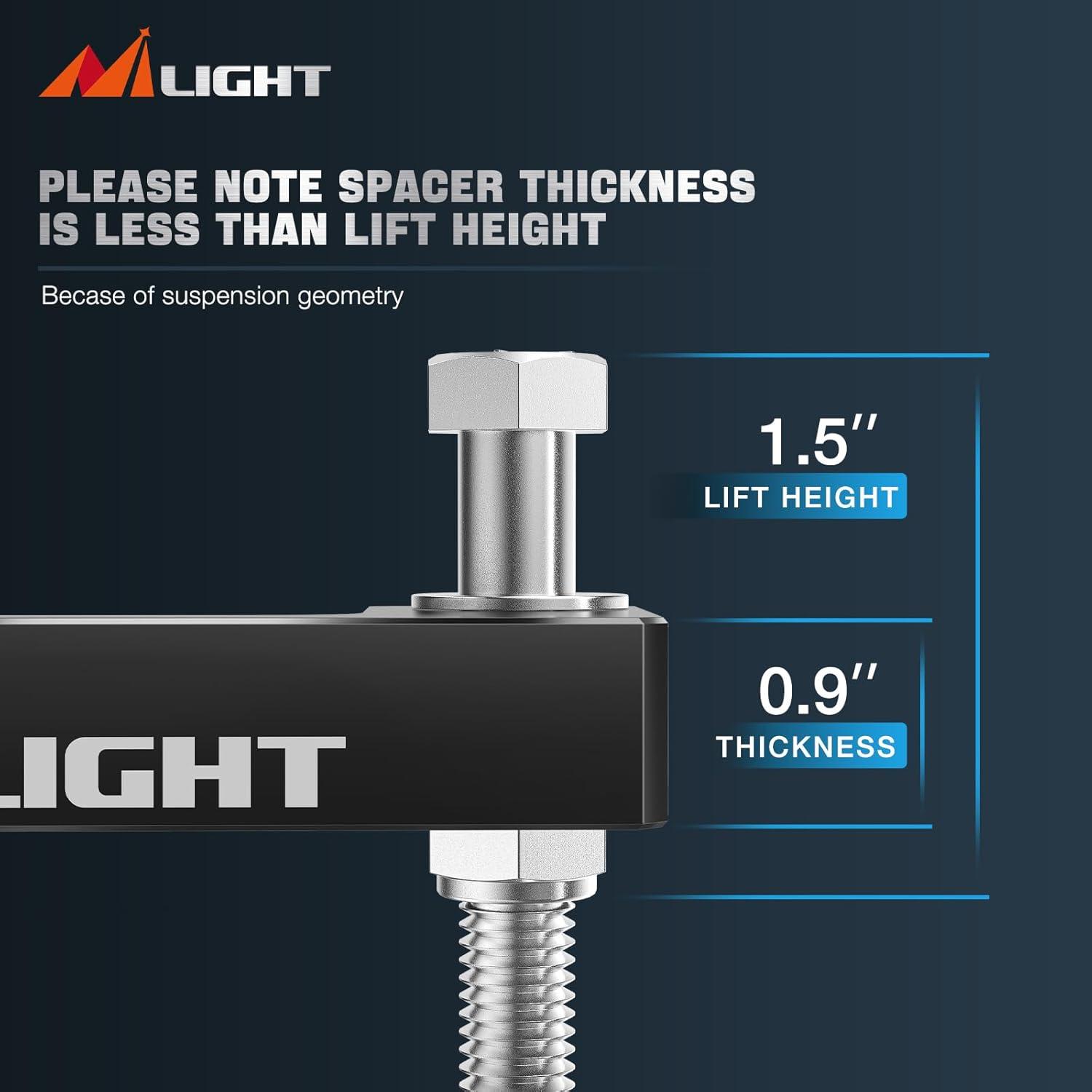 imageNilight 15quot Front Leveling Kit for Chevy Avalanche Silverado Suburban 1500 Tahoe Sierra Yukon XL1500 2007 2008 2009 2010 2011 2012 2013 2014 2015 2016 2017 2018 2019 2020 2021 2022 2023