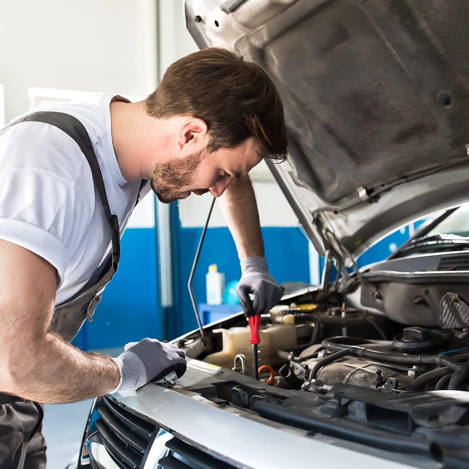 imageNilight 166 Pcs Car Retainer Clips ampampScrew Grommets  12 Most Popular Sizes ampamp Applications for GM Toyota Honda Nissan Mazda  with Fastener Remover2 Years Warranty