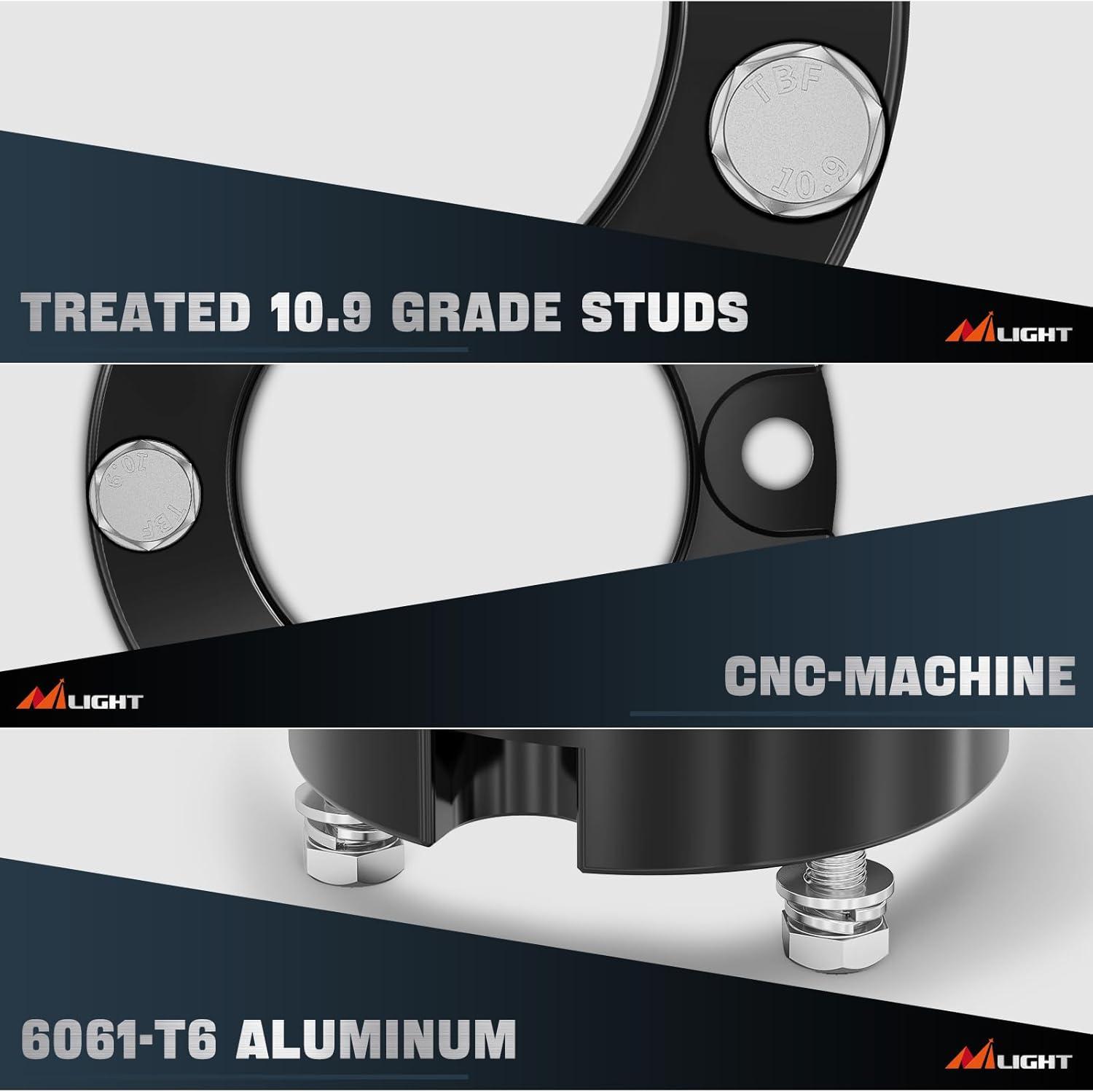 imageNilight 2 inch Tundra Leveling Lift Kit for 1999 2000 2001 2002 2003 2004 2005 2006 TUNDRA 2WD 4WD Front Raise Suspension Strut Spacers