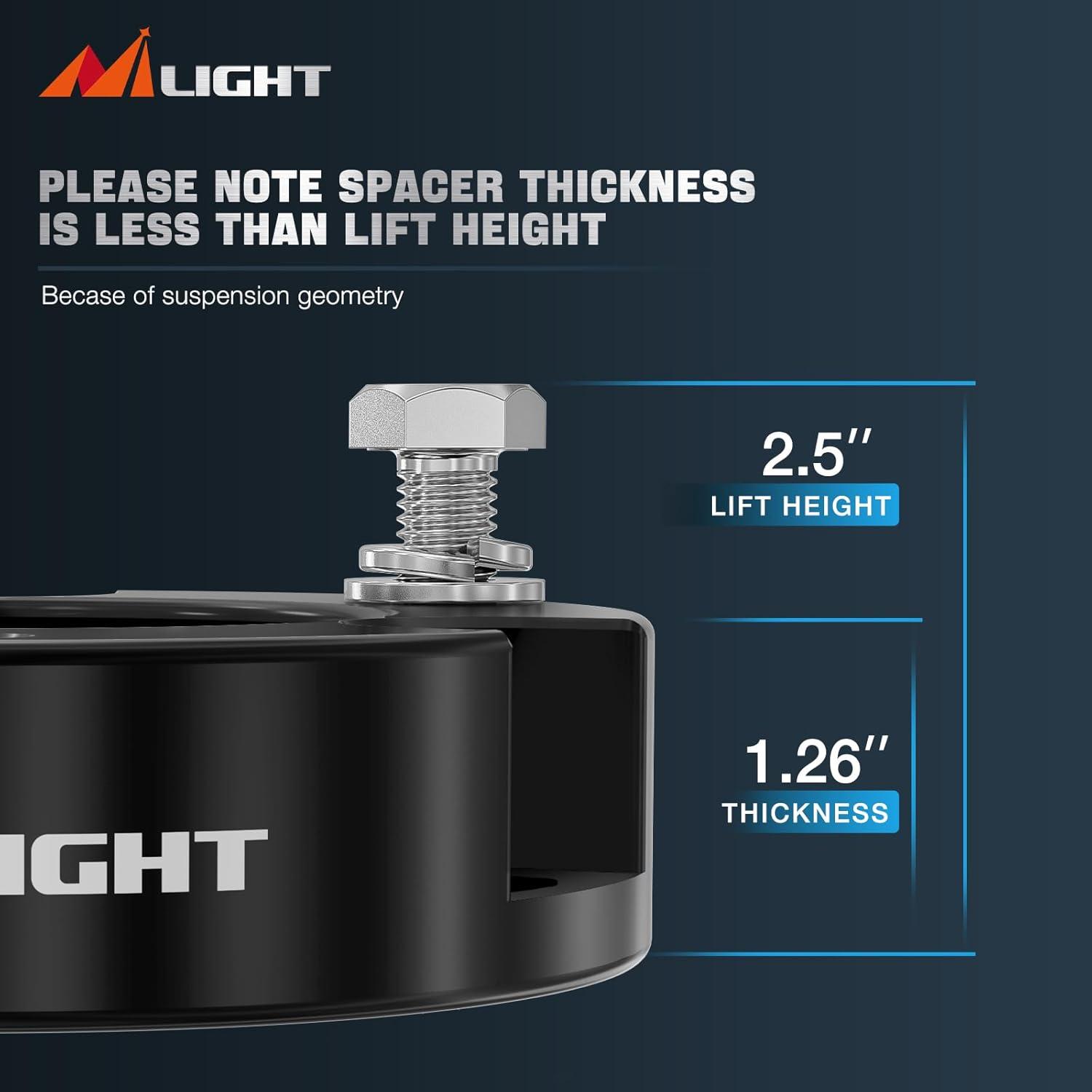 imageNilight 25Leveling Lift Kits for 20052023 Tacoma20032023 4Runner20072015 FJ Cruiser 2WD 4WD 2004 2005 2006 2007 2008 2009 2010 2011 2012 2013 2014 2015 2016 2017 2018 2019 2020 2021 2022 2023