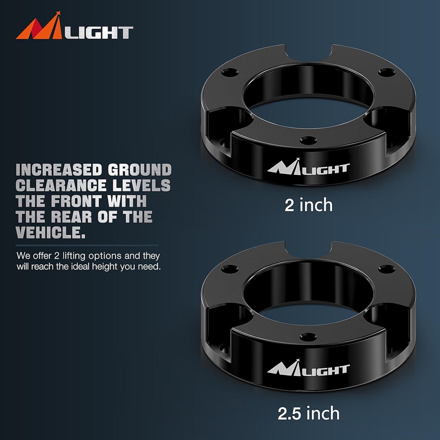 imageNilight 25Leveling Lift Kits for 20052023 Tacoma20032023 4Runner20072015 FJ Cruiser 2WD 4WD 2004 2005 2006 2007 2008 2009 2010 2011 2012 2013 2014 2015 2016 2017 2018 2019 2020 2021 2022 2023