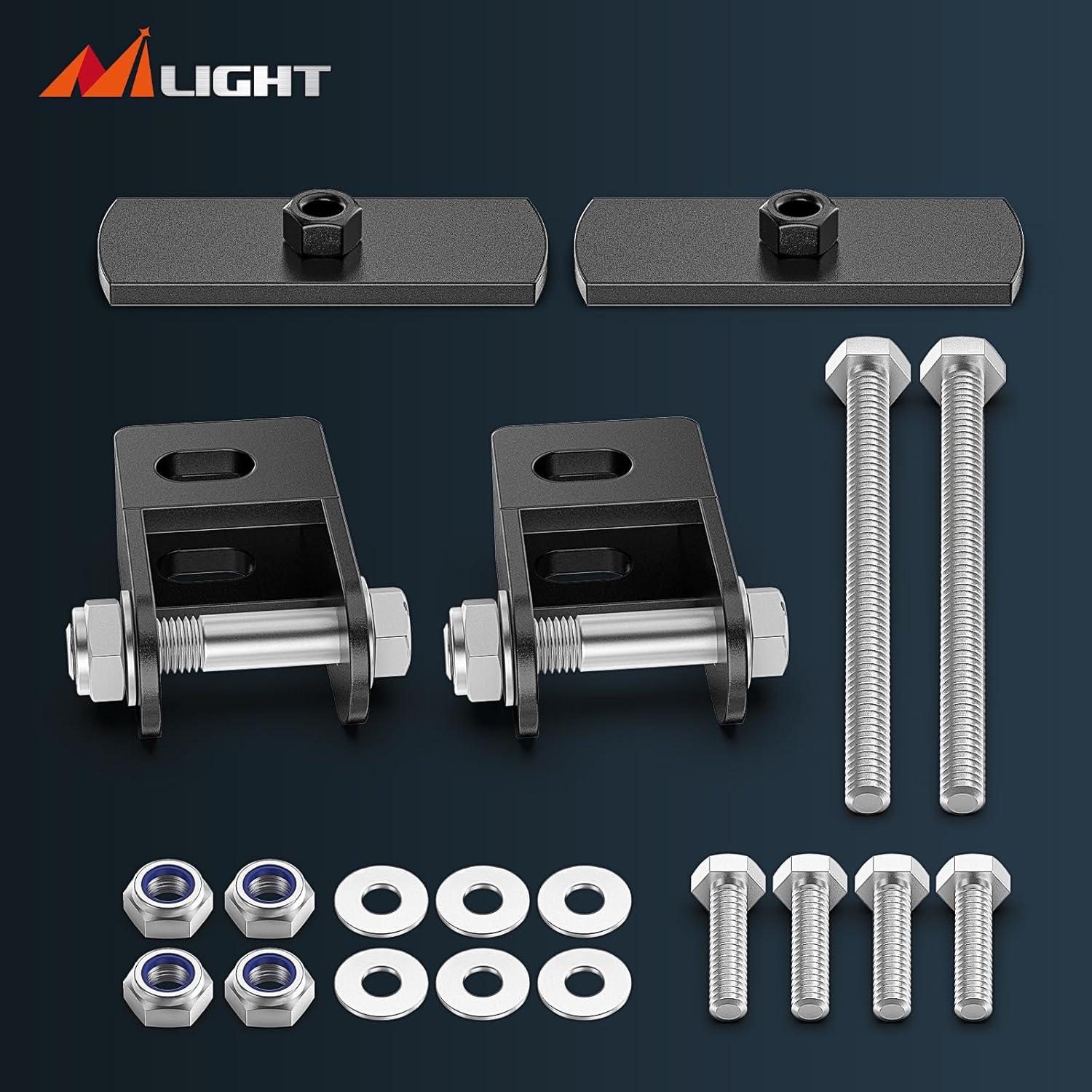 imageNilight 25quot Front Leveling Lift Kit for 2014 2015 2016 2017 2018 2019 2020 2021 2022 2023 ram 2500 4WD 20132022 ram 3500 4WD Spring Spacers and Shock Extenders Lift Kits
