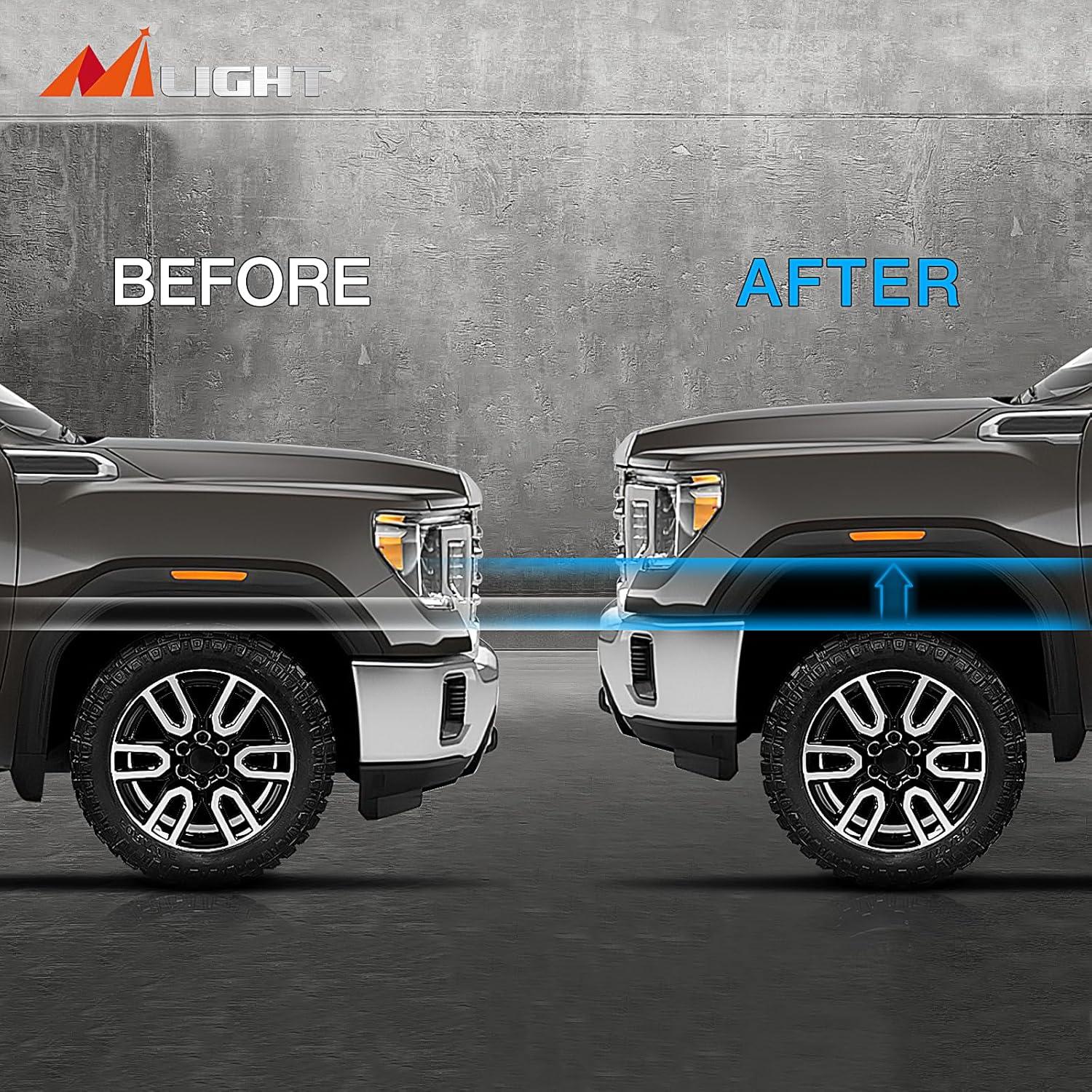 imageNilight 25quot Front Leveling Lift Kit for Chevy Silverado 1500GMC Sierra 1500 2007 2008 2009 2010 2011 2012 2013 2014 2015 2016 2017 2018 2019 2020 2021 2022 2023