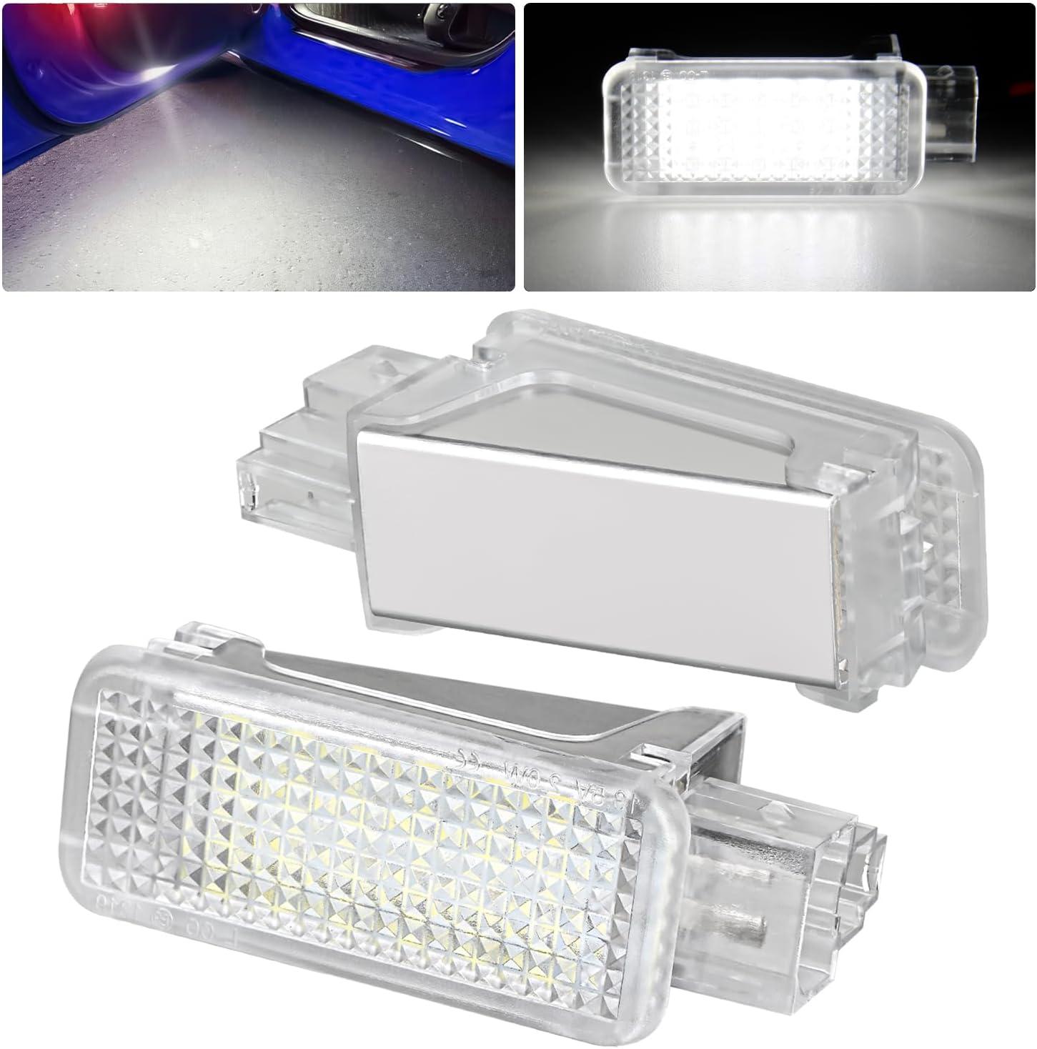 imageNilight 2PCS LED Interior Door Panel Light Courtesy Warning Lights Aqua Beam Plug and Play for Toyota Avalon Sienna Venza Camry Prius 4Runner Lexus IS ES GS LS RX GX LXWhite