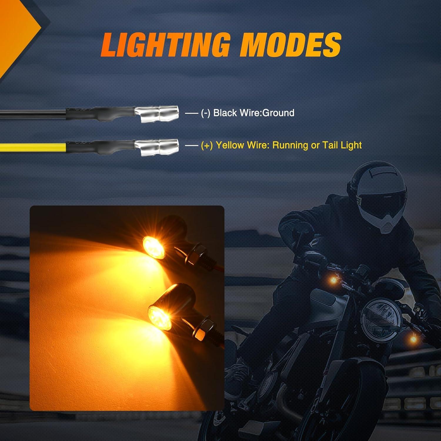 imageNilight 2PCS Trailer Tail Light Kit 40 LED Running Brake Turn Signals Reverse lights Waterproof for 1030V Truck RV UTV Camper Van BoatMotorcycle Turn Signal Light Amber