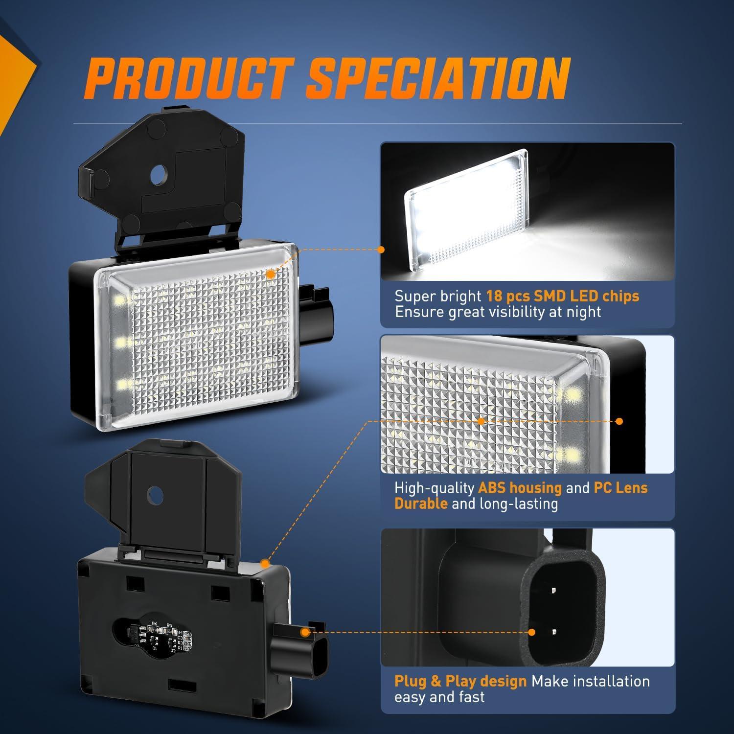 imageNilight 2pcs Under Hood Light Strip 42LED Waterproof Underhood Work Light with OnOff Switch Blade Fuse Engine Bay Repair Light White 12V for Car Truck SUVfor Ram Dakota Charger  Wrangler Grand Cherokee